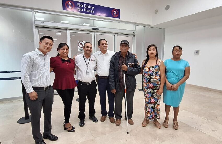 Pasó 17 años en Sonora, por fin se reencontró con su familia de Tatahuicapan