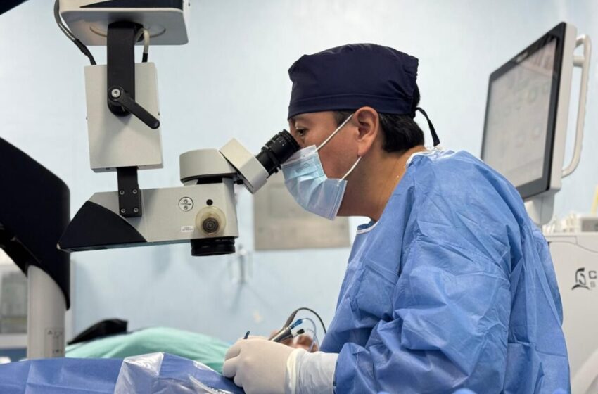  Casi 150 personas del sur de Veracruz recuperan la vista a través del IMSS