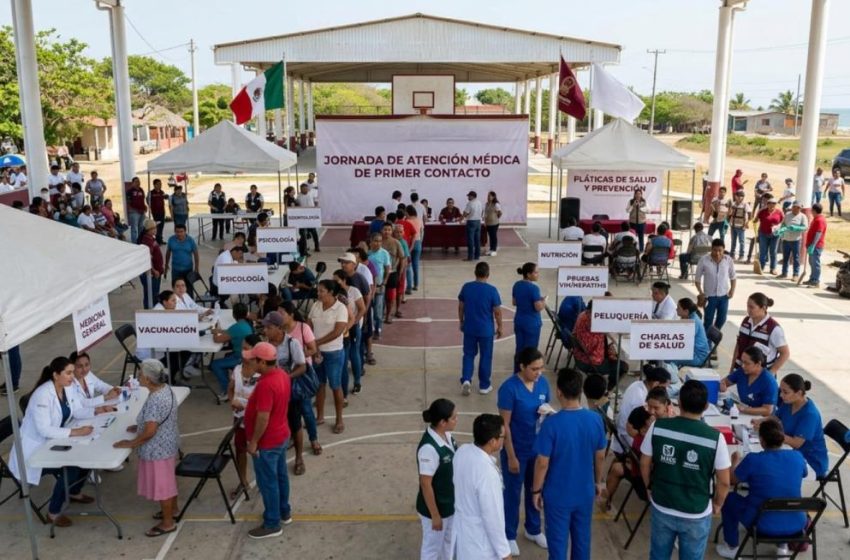  Brindarán Jornada de Atención Médica de Primer Contacto a población de Las Barrillas