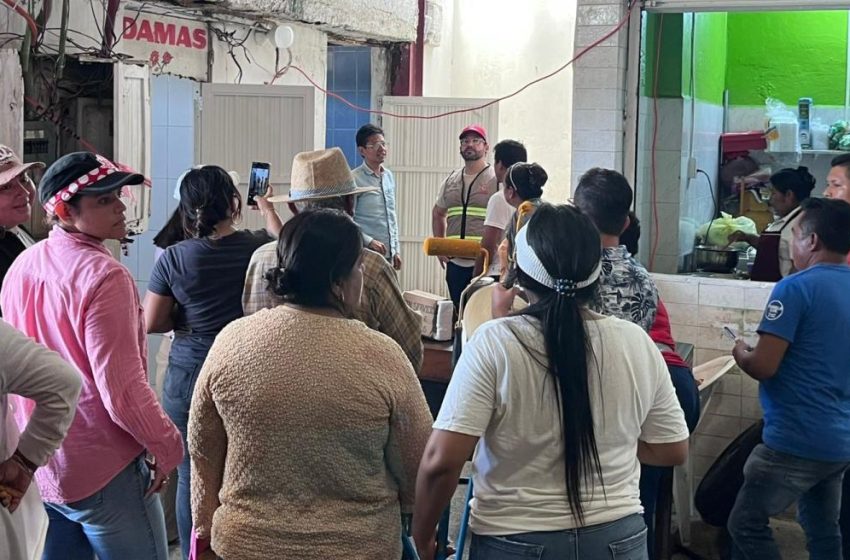  Supervisa Pedro Miguel Rosaldo avance del programa “A los mercados les irá muy bien”