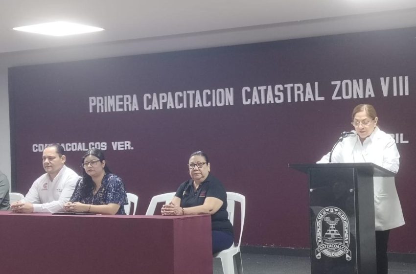  Realizan Primera Capacitación Catastral en Coatzacoalcos para fortalecer gestión municipal