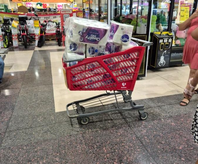  Euforia por papel higiénico  llega a Coatzacoalcos