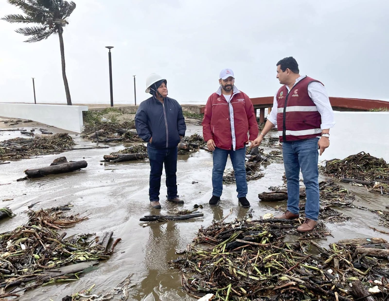  Activan Consejo Municipal de Protección Civil en Coatzacoalcos ante el impacto del Frente Frío 2