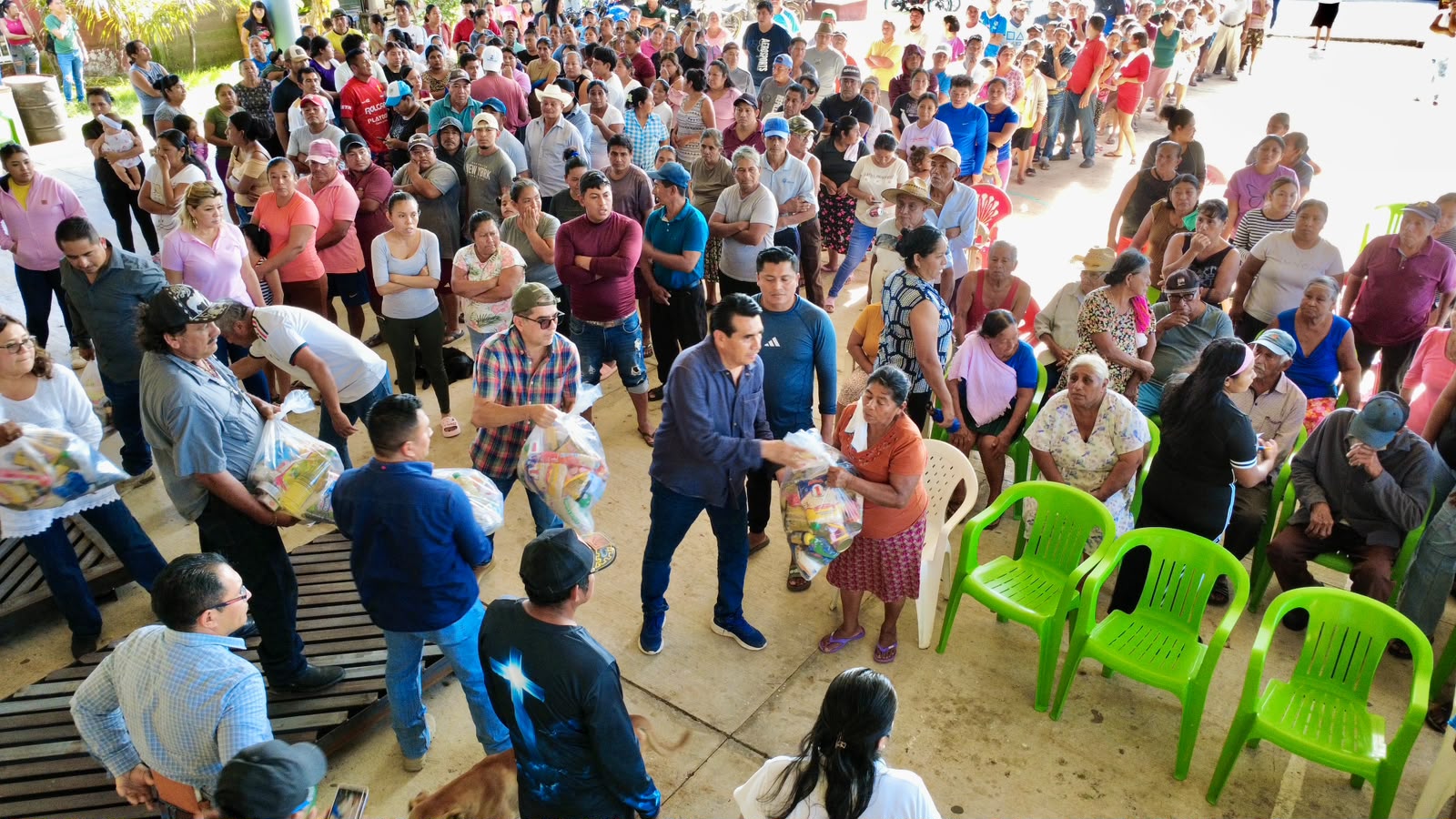  Se suma Congreso al gobierno estatal para atender afectaciones en la zona sur